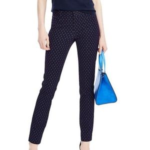 Nwt: Banana Republic Sloan Diamond Print Ankle Pant
